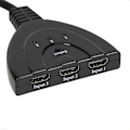 Miniatyrbild 4 av 4: 4K@60Hz HDMI Switch 3 Portar, 4K HDMI Switcher Splitter Box 3 in 1 Out, 3x1 HDM Switch Selector med Pigtail-kabel, Stöd för 3D, HDCP 2.2, HDR 10, Monit