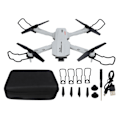 Miniatyrbillede 1 af 8: XT1 Automatisk Hindring Undgåelse Drone 4K HD Kamera Luftfoto RC Quadcopter WiFi Grå