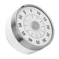 Miniatyrbillede 7 af 8: Visuel timer 60 minutters magnetisk mekanisk visuel nedtællingstimer med indtrækkeligt stativ til madlavningseksamen sovetid