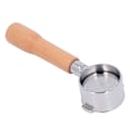 Pikkukuva 7 / 8: Portafilter 51mm 2 korvaa pohjaton kahvakahva ruostumaton teräs Delonghi ECO310 C1 -tyyppiin pyökki