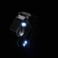 Miniatyrbillede 4 af 8: 40X LED smykker folde forstørrelsesglas lup med æske juveler øje lup til vurderingsværktøj