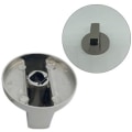 Miniatyrbild 4 av 8: 8 st spisknoppar 6 mm metall roterande gasspisomkopplare för kökskokplatta maskinkontrollutbyte