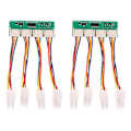 Miniatyrbilde 1 av 5: S21 Viftesimulator 12V 4-i-1 Firkantet 4-Pin Viftesimulator