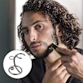 Miniatyrbillede 5 af 5: Barberkostholder, Herre Barberkostholder, Ferro Legering Barbermaskine og Herre Barberkost