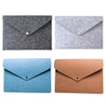Miniatyrbilde 7 av 7: Filtet Tabletholder Bag Stor Kapasitet Lagdelt Oppbevaring Myk Inner Grafisk Tegnebrett Bæreveske for Reiser Kontor
