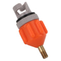 Miniatyrbillede 7 af 8: Ventiladapter Højtryksmodstand Letvægts Holdbar Praktisk Konvertering Luftpumpe AdapterOrange