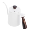 Miniatyrbillede 5 af 8: 700 ml hånddryp kaffekande 304 rustfrit stål lang tud kaffebrygningskedel med træhåndtag