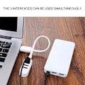 Miniatyrbilde 4 av 8: USB3.0 HUB 3-porters splitter, høyhastighets multiport-utvidelse ekspander splitter