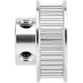 Miniatyrbillede 3 af 5: Aluminium GT-2 36 Tænder 5mm Boring Tandrem Flange Synkront Hjul til 3D Printer CNC