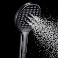 Miniatyrbild 4 av 4: Universal 3-läges runt duschhuvud med handhållen Abs plast handdusch