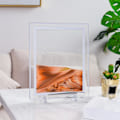 Miniatyrbild 3 av 5: 2 x 3D Rörlig Sandkonst Bild Dynamisk Flödande Display Rörelseram Dekor