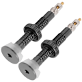 Pikkukuva 4 / 8: 1 Pari 52mm Pyörän Ilmanpidennysventtiili Tubeless Presta-venttiilin Ydin Suutin Maastopyörään Musta