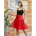 Pikkukuva 3 / 4: Naisten Petticoat-hame - Rockabilly-mekko Crinoline Tutu Alushame