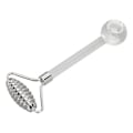 Miniatyrbillede 2 af 8: 2 i 1 Ice Face Roller Cold Compress Reducer hævelser Rustfrit stål Glas ansigtsmassagerulle til øjne Ansigt