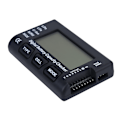 Miniatyrbilde 7 av 8: Digital batterikapasitetssjekker Spenningstesterdetektor for LiPo Li-ion LiFe NiMH/NiCd-batteri