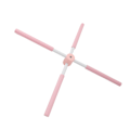 Miniatyrbild 3 av 8: Yogapinnar Stretching Tool Puckelback Corrector Sticks Infällbar rygghållningskorrigeringsstav för vuxet barn Rosa