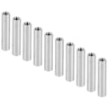 Miniatyrbillede 5 af 8: 10 stk. Aluminiumslegeringssøjle Rund Hunkøjet Afstandsstykke Støtte Fastgørelseselementer M4x0,7mm Lang 32mm