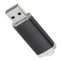 Miniatyrbilde 6 av 8: USB Flash Drive Gjennomsiktig deksel Svart bærbar minnepinne for PC-nettbrett16GB