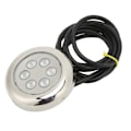 Miniatyrbilde 5 av 8: 3,5 tommers LED undervannslys overflatemontert IP68 vanntett 12V-24VDC for yacht marinebåt RGB 7,5W