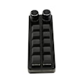 Miniatyrbilde 5 av 8: Programmerbar tastatur 10 taster 2 knotter blå bryter mekanisk hot swappable mini tastatur for spillkontor media