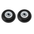 Pikkukuva 2 / 8: 2 kpl matkalaukun pyörän korvaavat mykät kumipyörät kääntyvät pyörän laakerikorjaussarjat 45 mm x 18 mm
