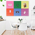 Miniatyrbild 5 av 5: Filttavla Schema Memotavla 30x30cm Vägg Fotodisplay Filttavla Zekai Orange