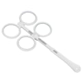 Pikkukuva 5 / 8: Optinen flipper muovinen säädettävä optometrinen läppälinssiinstrumentti näkötestikortilla Amblyopia White ±1,0 D.