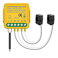 Miniatyrbild 1 av 5: Tuya WiFi Effektmätare Monitor 2CH Realtids Energi Ström Monitor Automatisering Notifikationer Smart Life Fjärrkontroll