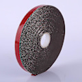 Miniatyrbillede 1 af 4: 10 ruller sort 10 mm bred anti-varme termisk skumklæbende tape, 10 meter lang til havedrivhusbøjlen