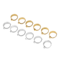Miniatyrbild 3 av 8: 12 st Stickning Virkad Loop Ring Legering Justerbar Garn Guide Finger Hållare Virk Ring