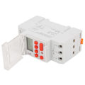 Miniatyrbillede 6 af 7: 12V DC 30A Ugentlig Timer Switch LCD Switch Control med Nedtællingsfunktion - Hvid - 1 stk.