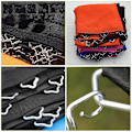 Miniatyrbilde 2 av 5: Trampolinetilbehør trampoline trekant spenne V - ring tilbehør for trampoline 10 stk