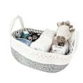 Miniatyrbillede 2 af 5: Bærbar Babyble Caddy Organizer - Børnehaveopbevaringsbeholder til bleer, servietter og toiletartikler - Praktisk morsgave