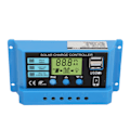 Miniatyrbillede 4 af 8: Solcelleladningsregulator 12V 24V Batteri Solpanel Ladningsregulator til Hjem RV 20A