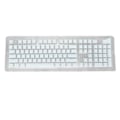 Miniatyrbilde 8 av 8: PBT Keycaps High Low Layout Double Layer 2 Color 108 Keys Mechanical Keyboards for 61 87 104 108 Keyboard Blue