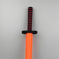 Miniatyrbillede 8 af 8: Øvelsessværd Børns Sparring Træningssværd Stick Praktisk Kampsport Træningsværktøj Orange