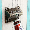 Miniatyrbild 3 av 5: 2 st Flasköppnare Set Väggmontering Väggflasköppnare Väggöppnare för Öl