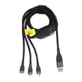Miniatyrbillede 5 af 8: Hurtigopladningskabel 2 til 3 USB Type C til Type C IP Micro USB 100W Datakabel til Mobiltelefon Tablet Spillekonsol