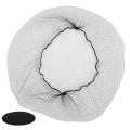 Miniatyrbild 5 av 8: 144 st Hårnät Nylon Engångsperuk Cap Andas hår Mesh Net för Hemsalong Svart