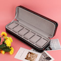 Pikkukuva 3 / 8: 6 Slot PU-nahkainen watch case Organizer Näyttölaatikko erilliset osastot