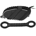 Miniatyrbillede 2 af 8: Polyester Fiber Mountain Bike Bagagebærer Taske Cykel Sadel Opbevaring Organizer Cykeludstyr Sort