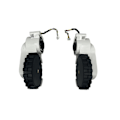 Miniatyrbilde 4 av 5: Drivhjulmontering med motor kompatibel E10/B112/E12 Robotstøvsuger Høyre Hjul-B13