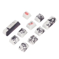 Miniatyrbild 3 av 8: Keycap Sublimering Process Fint utförande Klart mönster DIY-produktion Tangentbord Tangentbord