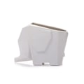 Miniatyrbillede 1 af 5: Elefant Bestikholder Afløb Svampeholder Køkkenvask Hvid Med Drænhul Til Opbevaring Af Knive Og Gafler Svampehylle Tandbørsteholder Blomsterpotte