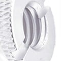 Miniatyrbillede 4 af 5: 10 stk. Mikrofonskrueadapter 3/8 tommer til 5/8 tommer han-mikrofontråd Sølv23
