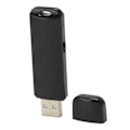 Miniatyrbild 7 av 8: Digital USB Röstinspelare U Diskformad AI Intelligent HD Brusreducering Röstaktiverad USB Flash Drive Recorder Neutral Engelsk, Svart 8GB