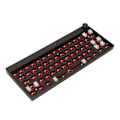 Miniatyrbild 7 av 8: 61-tangenters mekaniskt tangentbord DIY-kit RGB-bakgrundsbelysning Switch Hot Swap Custom mekaniskt spelande tangentbordskit Svart