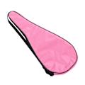 Miniatyrbild 2 av 8: Squash Racket Cover Bag Lättvikt Vadderad Racket Bärväska med Justerbar Axelrem Rosa