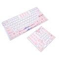 Miniatyrbild 5 av 8: Tangentbordsdekaler Universal Desktop Computer Mekaniskt tangentbord Klart Vackra engelska Keycap Button Stickers