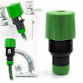 Miniatyrbillede 5 af 5: Universal Vandhane til Havevandsslange Adapter - 2 Styk (Grøn/Orange)